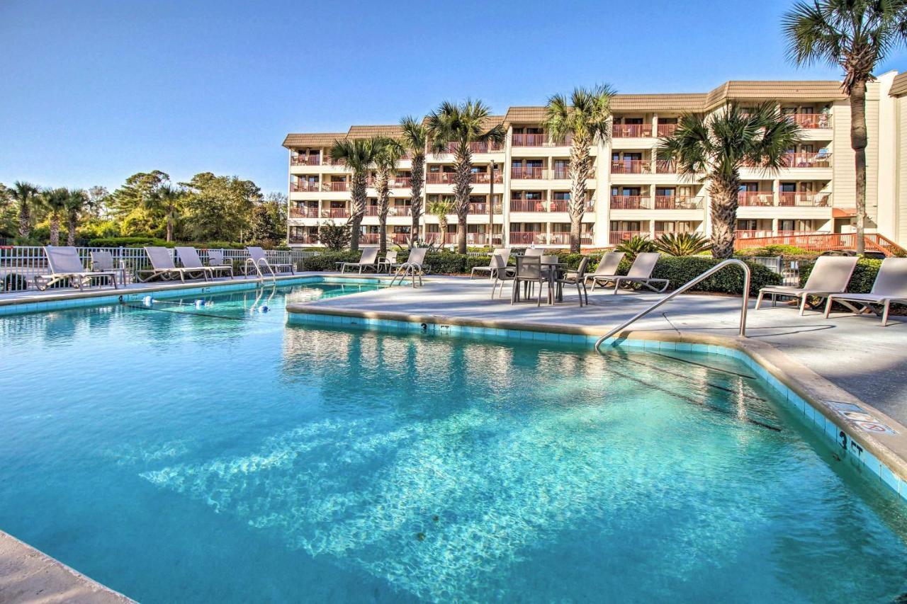 Hilton Head Beach Condo With Resort-Style Pool! Hilton Head Island Eksteriør bilde